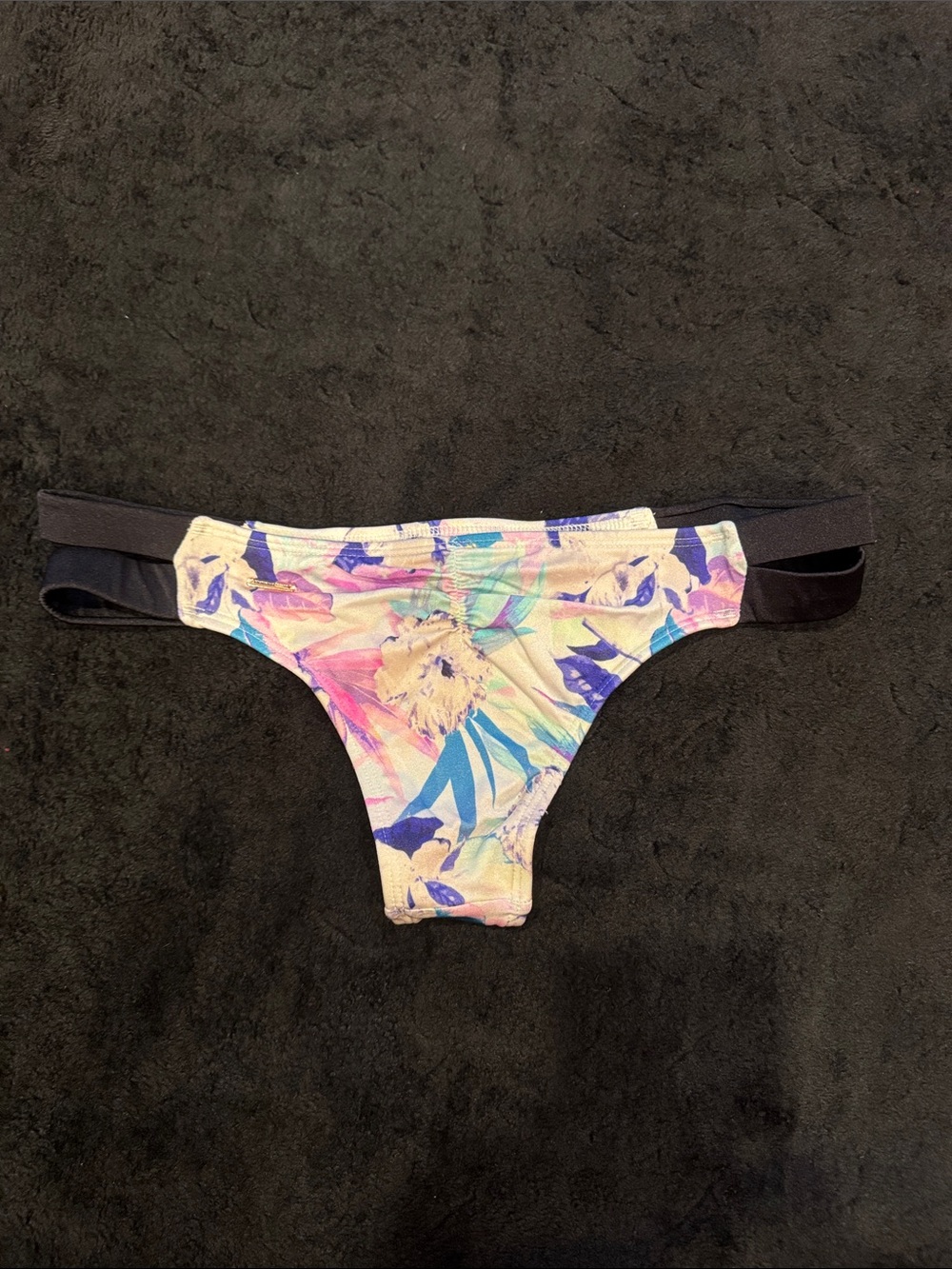 Floral Bikini Bottoms in Pastel Multi - Picture 3 of 4